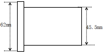 CAZM10顯示控制儀側視圖