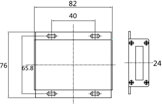 CAZT-A變送器外形尺寸圖