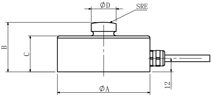 微型壓力傳感器CAZF-Y82尺寸圖1