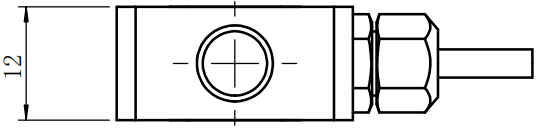 微型拉壓力傳感器CAZF-LS35尺寸圖2